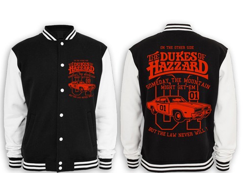 Dukes hazzard collegejacke - hazzard,