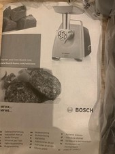 Bosch ProPower MFW 1000W Elektrische-Fleischwolf - Chrome Neuwertig Top