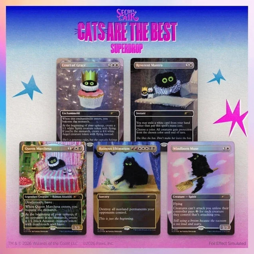 Presale mtg secret lair - mtg,