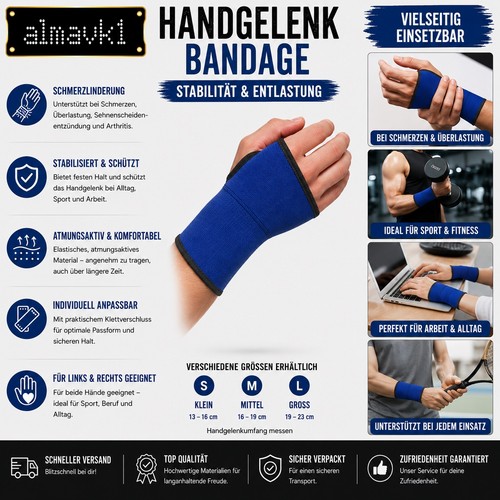 Handgelenkbandage