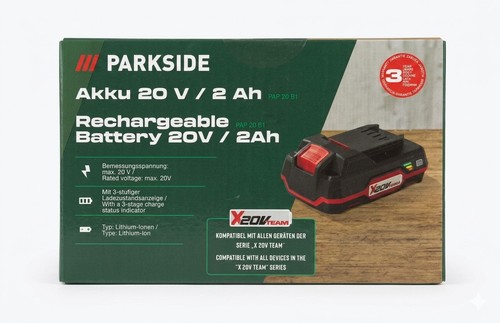 Parkside 2 ah akku pap - /,