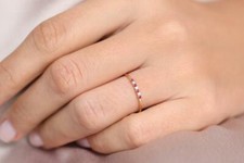 Damen Rot Rubin & Diamant