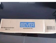 BEVER 250 Stück MV-Mauerverbinder 300/5 300 mm Edelstahl Maueranker Flachanker