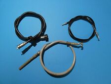 Set DDR Gasbowdenzug Gaszug Tachowelle Seilzug Kupplungsbowdenzug Trabant  M /6