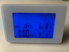 GT-WS-09W Digitale Funk Wetterstation Farbdisplay Wettervorhersage Funkuhr