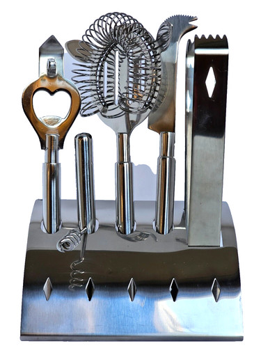 Edelstahl cocktail set - cocktail, bar