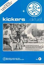 Fussball-Programmheft   80/81  Liga   Stuttgarter Kickers - Borussia Neunkirchen