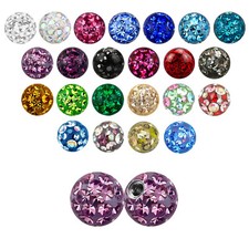 Piercing Kugel Glatt Epoxy