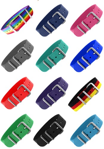 Uhrenarmband nylon - 16, mm