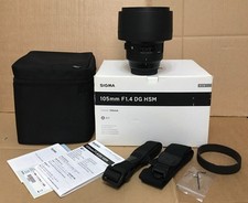 Sigma 105 mm F/1.4 a Art Series DG HSM Objektiv Canon EF Mount.