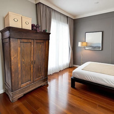 Antik Kleiderschrank Wäscheschrank Schrank 150x191x56cm