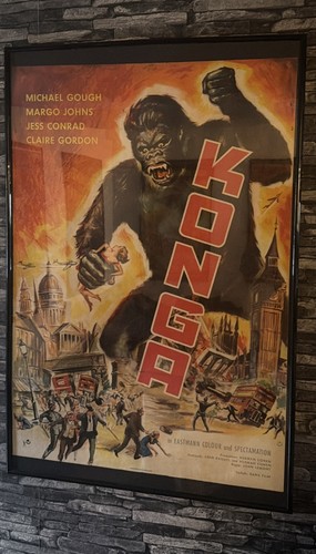 Konga original kinoplakat - konga,