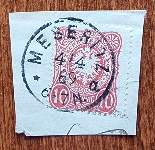Entwertet meseritz - 41,