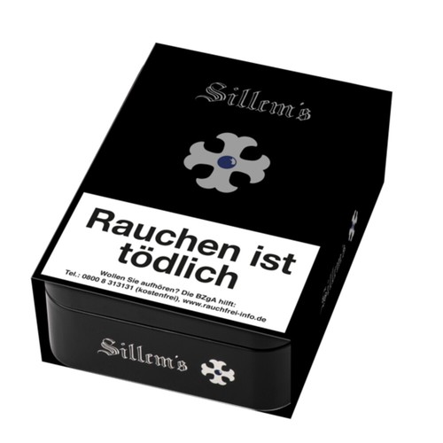 Sillem schwarz 100g pfeifen - schwarz,
