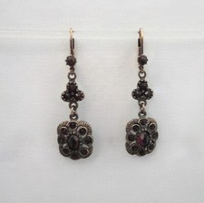 Granat ohrringe granatschmuck - ohrringe,