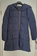 Daunenjacke Mantel von Hallhuber Dunkelblau Größe 34