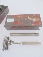 28139 Rasierer Razor Safety Sicherheitsrasierer Box Ernst Scharff Frankfurt Pat