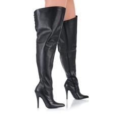 Overknees weitschaftstiefel - overknees,