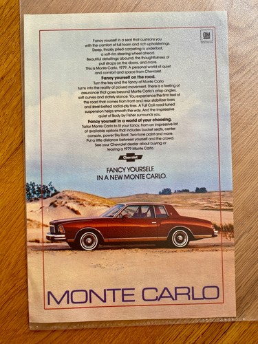Chevrolet monte carlo chevy - chevrolet,
