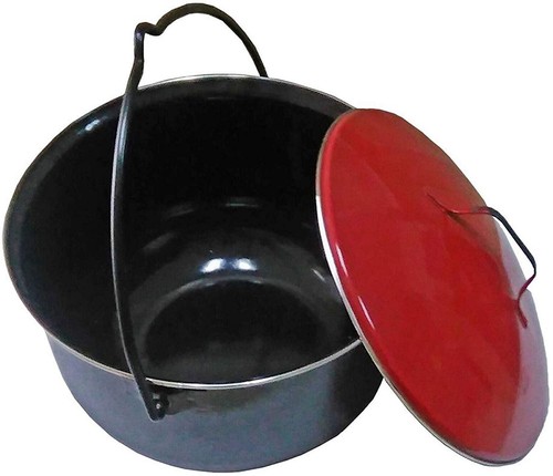 Gulaschtopf schwarz mit - gulaschtopf, 14
