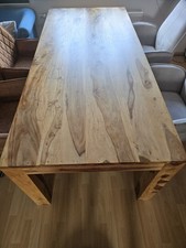 Holztisch, Esstisch, massiv, Schmuckstück, 2m Tafel