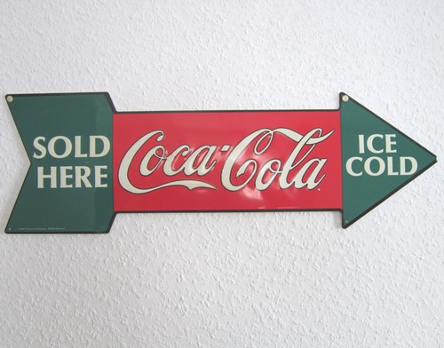Coca cola verkaufsschild - coca-cola,