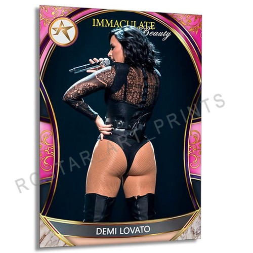 Demi lovato singer beauty card - lovato,