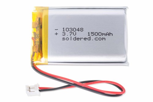 Soldered ion akku - soldered,