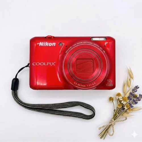 Nikon coolpix s6400 glossy red - s6400,