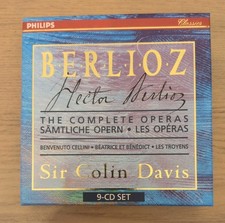 Hector Berlioz - The Complete Operas. Sir Colin Davis. Philips 9 CD Box Set.
