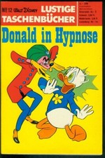 ERSTAUFLAGE Lustige Taschenbücher Nr.12 von 1970 Donald in Hypnose - TOP Z1