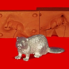 Zinn Giessform Biber -