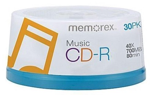 Memorex 40x music digital - memorex,