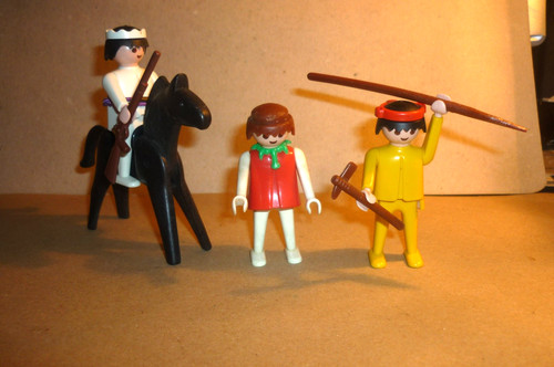 Figuren und pferd playmobil - und,