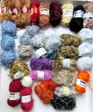 1700g Wolle Effektgarn Fransengarn  gr. Paket Schachenmayr u.a.