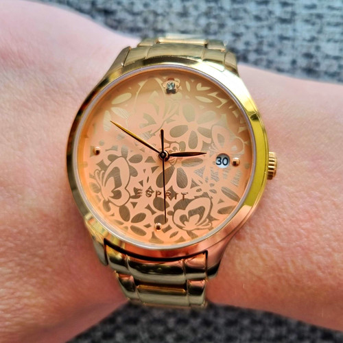 Armbanduhr esprit rosegold - armbanduhr,