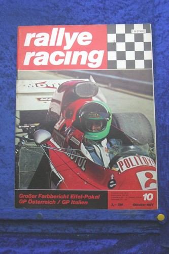 Rallye racing ford - rallye, 10/71