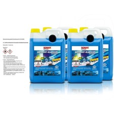 4x 5 L LITER SONAX ANTIFROST&KLARSICHT KONZENTRAT FROSTSCHUTZ WASCHANLAGE