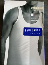 Unterhemd Sportjacke, Athletic Shirt Schiesser Original Feinripp Gr. 7,top