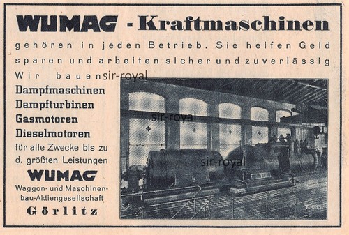 Wumag kraftmaschinen - kraftmaschinen,
