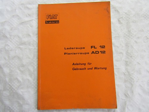 Fiat trattori fl12 - fl12, raupe