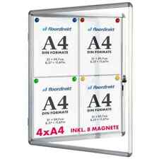 Schaukasten | inkl. Magnete | viele Größen | Infokasten Vitrine Innenschaukasten