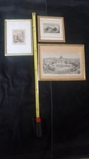 3 Stück alte Kupferstiche