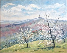 Ölgemälde Theo Wahl (*1924)