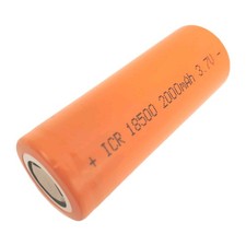 Akku 3,7V Batterie 18500 2000mAh 18x50 wiederaufladbar Li-Ion Akku Lithium 3,6