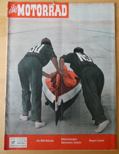Zeitschrift das motorrad - ",