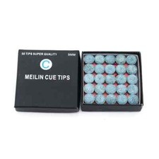5x Billard Queue Leder Cue Tip Pomeranze Klebeleder MEILIN -C Snooker 9-10mm