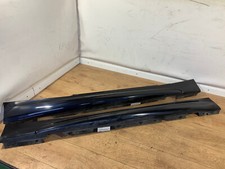 BMW E81 E82 E88 M Paket Schweller Seitenschweller Carbonschwarz schwarz MTechnik