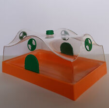 Zimmergewächshaus für Kinder | orange grün transparent | Set mit Buch sehr gut