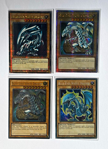 2x blue eyes - yu-gi-oh!,